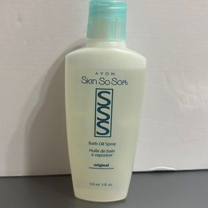 AVON SKIN SO SOFT ORIGINAL BATH OIL 5FL OZ